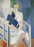 Delaunay, Robert Study of Mrs Ham-s Painting oil painting reproduction